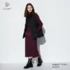 3D Knit kjol i Souffle Yarn för dam