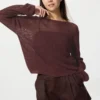 3D Knit mesh-tröja för dam 3D Knit mesh-tröja för dam