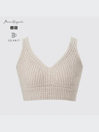 3D Knit ribbad Bh:ar för dam