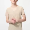 AIRism Anti-Odor Mesh T-shirt för herr | V-ringning