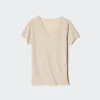 AIRism Anti-Odor Mesh T-shirt för herr | V-ringning