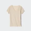 AIRism Anti-Odor Mesh T-shirt för herr | V-ringning