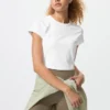 AIRism Soft Cropped T-shirt för dam
