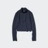 AIRism Soft Half-Zip T-shirt för dam
