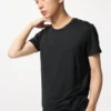 AIRism-T-shirt med rund hals för herr