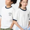 AIRism-T-shirtar för barn med tryck AIRism-T-shirtar för barn med tryck