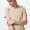 AIRism-T-shirtar för herr | V-ringad