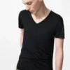 AIRism-T-shirtar för herr | V-ringad