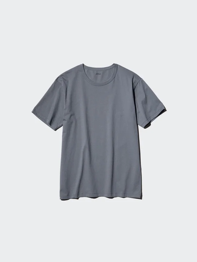 AIRism-T-shirtar i bomull för herr AIRism-T-shirtar i bomull för herr