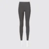 AIRism UV-skyddande mjuka leggings med fickor för dam AIRism UV-skyddande mjuka leggings med fickor för dam