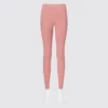 AIRism UV-skyddande mjuka leggings med fickor för dam AIRism UV-skyddande mjuka leggings med fickor för dam