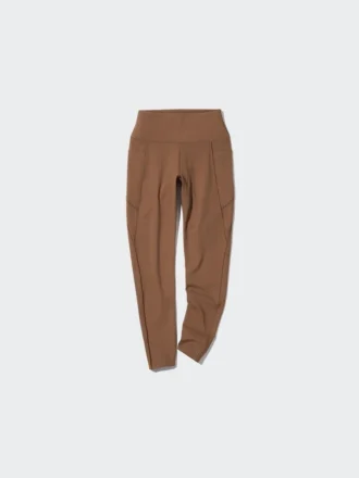 AIRism UV-skyddande mjuka leggings med fickor för dam