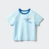 Baby Baby AIRism bomullst-shirt | Dinosaurie
