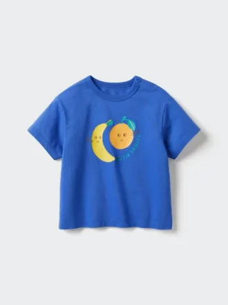 Baby Baby AIRism bomullst-shirt | Tryckt