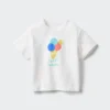 Baby Baby AIRism bomullst-shirt | Tryckt