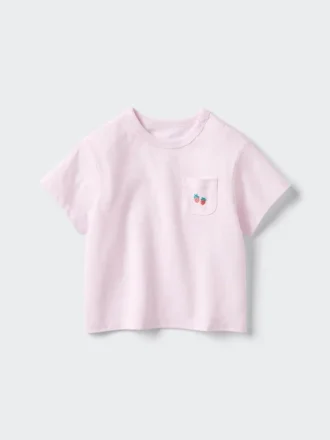 Baby Baby AIRism T-shirtar | Patch