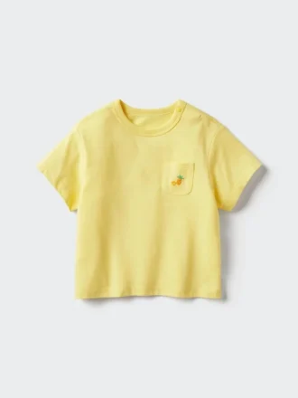 Baby Baby AIRism T-shirtar | Patch