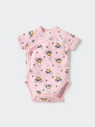 Baby Baby bilderbokssamlingen Kortärmad Bodys | Öppen framsida | Miffy
