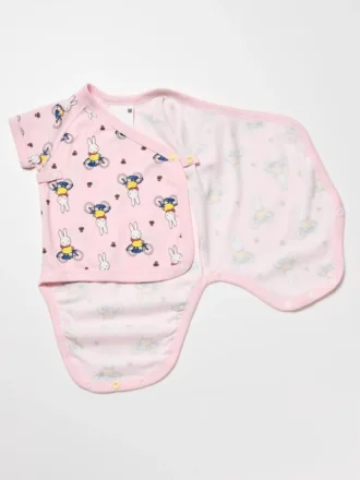 Baby Baby bilderbokssamlingen Kortärmad Bodys | Öppen framsida | Miffy