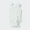 Baby Baby bomullsbodys utan ärmar | Tryckt Baby Baby bomullsbodys utan ärmar | Tryckt