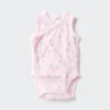 Baby Baby Cotton Mesh Sleeveless Bodys | Öppen framsida | Tryckt Baby Baby Cotton Mesh Sleeveless Bodys | Öppen framsida | Tryckt