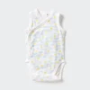 Baby Baby Cotton Mesh Sleeveless Bodys | Öppen framsida | Tryckt Baby Baby Cotton Mesh Sleeveless Bodys | Öppen framsida | Tryckt