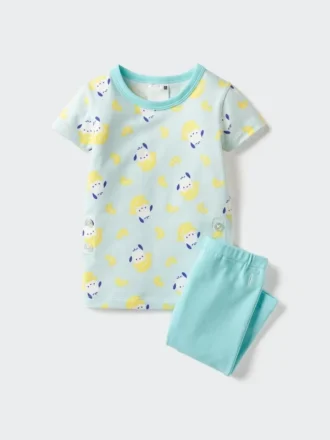 Baby Baby Dry Pyjamasar | Sanrio-figurer | Med kort ärm