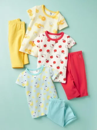 Baby Baby Dry Pyjamasar | Sanrio-figurer | Med kort ärm