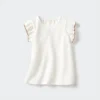 Baby Baby Dry T-shirt med volangärmar Baby Baby Dry T-shirt med volangärmar