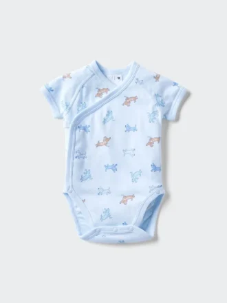 Baby Baby kortärmad Bodys | Öppen framsida | Tryckt Baby Baby kortärmad Bodys | Öppen framsida | Tryckt
