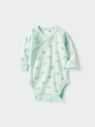 Baby Baby långärmat Bodys | Tryckt | Öppen framtill Baby Baby långärmat Bodys | Tryckt | Öppen framtill
