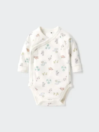 Baby Baby långärmat Bodys | Tryckt | Öppen framtill Baby Baby långärmat Bodys | Tryckt | Öppen framtill