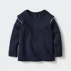 Baby Baby T-shirt med volanger | Långärmat Baby Baby T-shirt med volanger | Långärmat