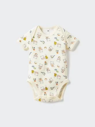 Baby Baby the Picture Book Collection kortärmade Bodys | Koguma-Chan