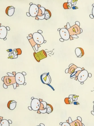 Baby Baby the Picture Book Collection kortärmade Bodys | Koguma-Chan