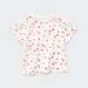 Baby Dry T-shirt med rund hals och korta ärmar