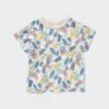 Baby Dry T-shirt med rund hals och korta ärmar Baby Dry T-shirt med rund hals och korta ärmar