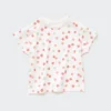 Baby Dry T-shirt med rund hals och korta ärmar