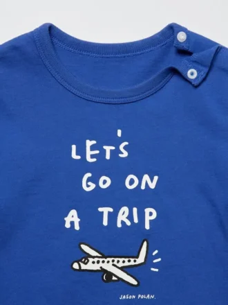 Baby Jason Polan UT grafisk T-shirt