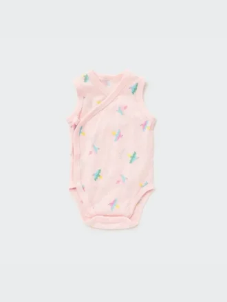 Baby Joy of Print bomullsbodys med nätfoder