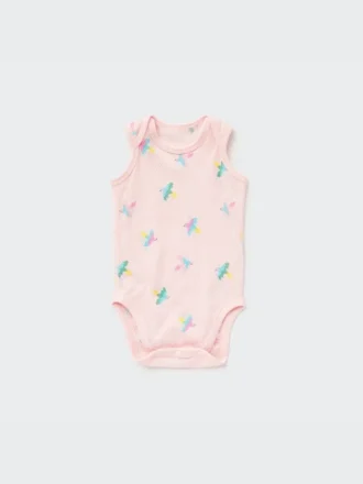 Baby Joy of Print bomullsbodys med nätfoder