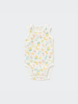 Baby Joy of Print bomullsbodys med nätfoder