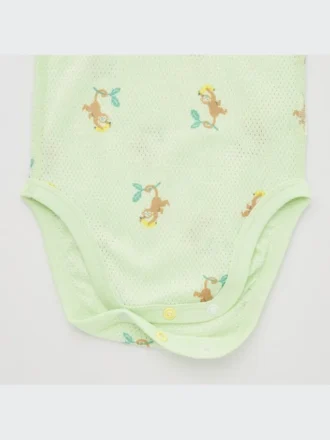 Baby Joy of Print bomullsbodys med nätfoder