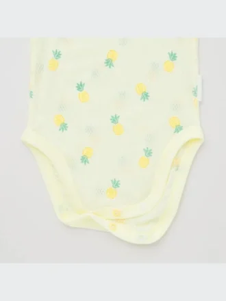 Baby Joy of Print bomullsbodys med nätfoder