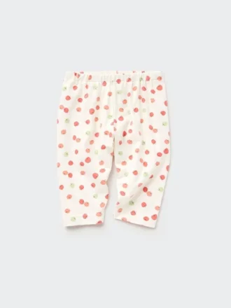 Baby-leggings med avslappnad passform och korta ben
