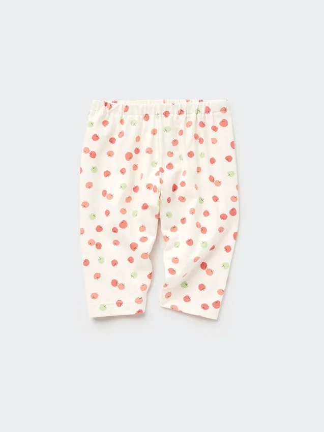 Baby-leggings med avslappnad passform och korta ben Baby-leggings med avslappnad passform och korta ben
