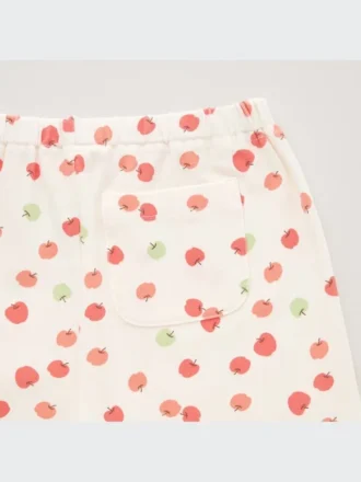 Baby-leggings med avslappnad passform och korta ben