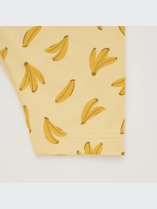 Baby-leggings med avslappnad passform och korta ben Baby-leggings med avslappnad passform och korta ben