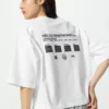 Babymonster UT Cropped Graphic T-shirt för dam Babymonster UT Cropped Graphic T-shirt för dam