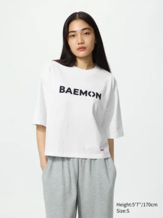 Babymonster UT Cropped Graphic T-shirt för dam